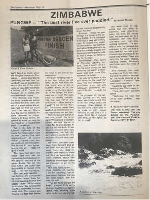 Pungwe River Zimbabwe