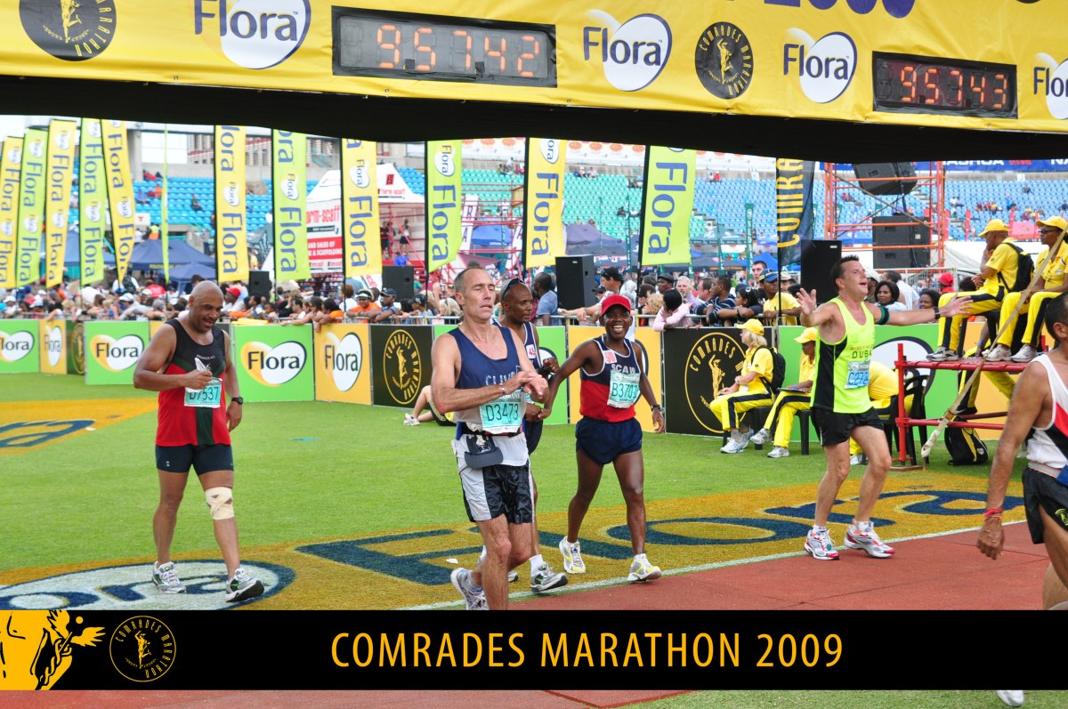 Clive at comrades 2009